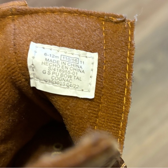 Old Navy NWOT Baby Girl Winter Boot Shoe Bundle Black Tan Size 6-12 months - Picture 16 of 16